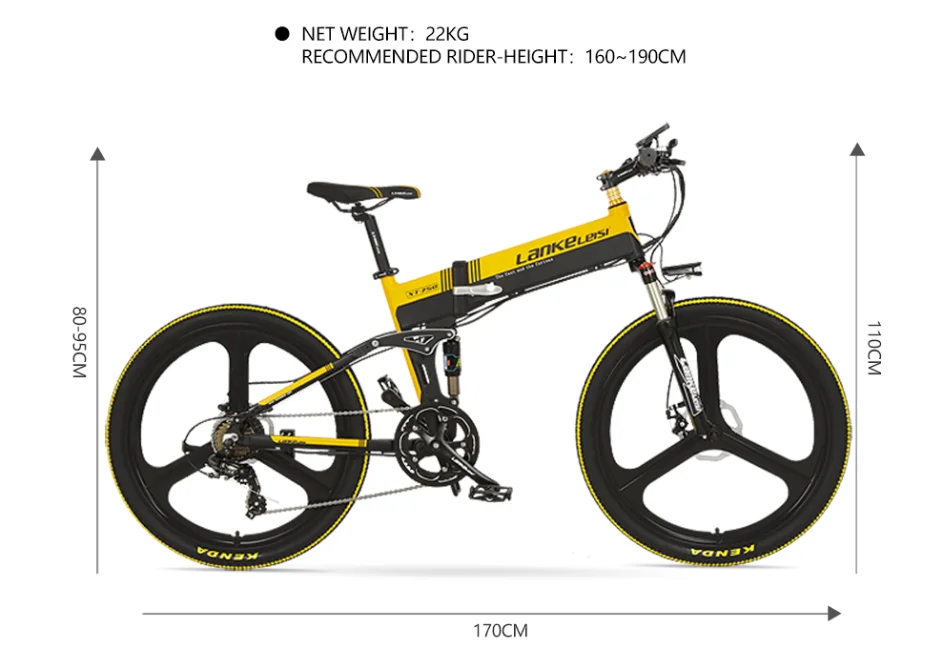 height for a 26 inch bike