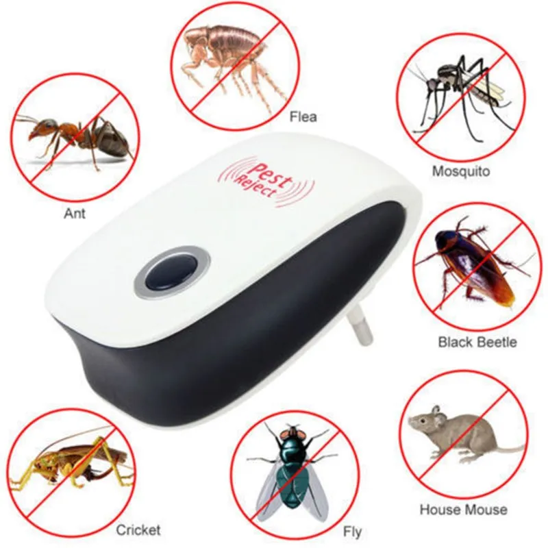 

Direct Amazon Explosive Ultrasonic Mosquito Repellent ultrasonic pest repeller Ultrasonic mouse repeller, As picture show