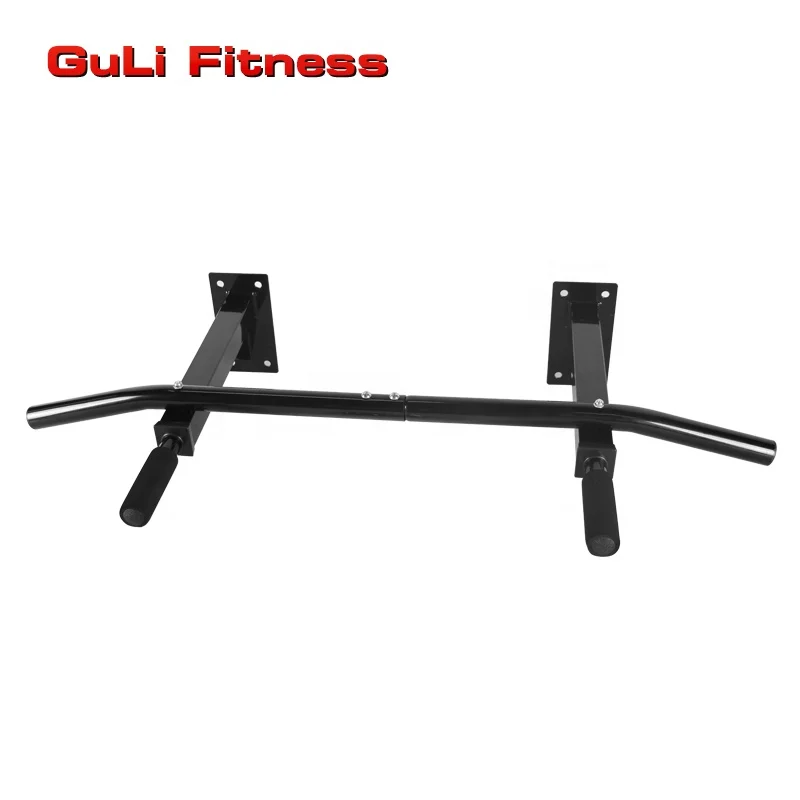 

Heavy-Duty Gym Doorway Chin Up Indoor Multi-Function Wall Mounted Pull Up Bar Horizontal Bar Fitness Equipment Chin Up Bar, Black or customized