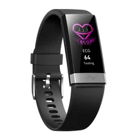 

2019 New V19 ECG+PPG Smart Bracelet Heart Rate Blood Pressure Monitoring Color Screen Pedometer Full Circle Sports Bracelet