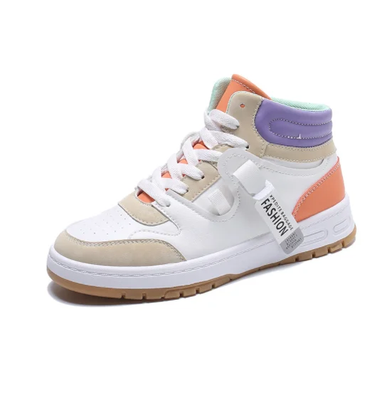 

UP-3463R High Neck Running Shoes 2021 Autumn Ladies Sneakers Casual Sports Shoes