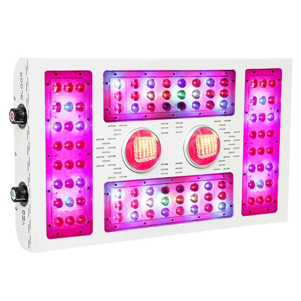 Best full spectrum light grow led individual cooling fan led grow light for each stage of growth