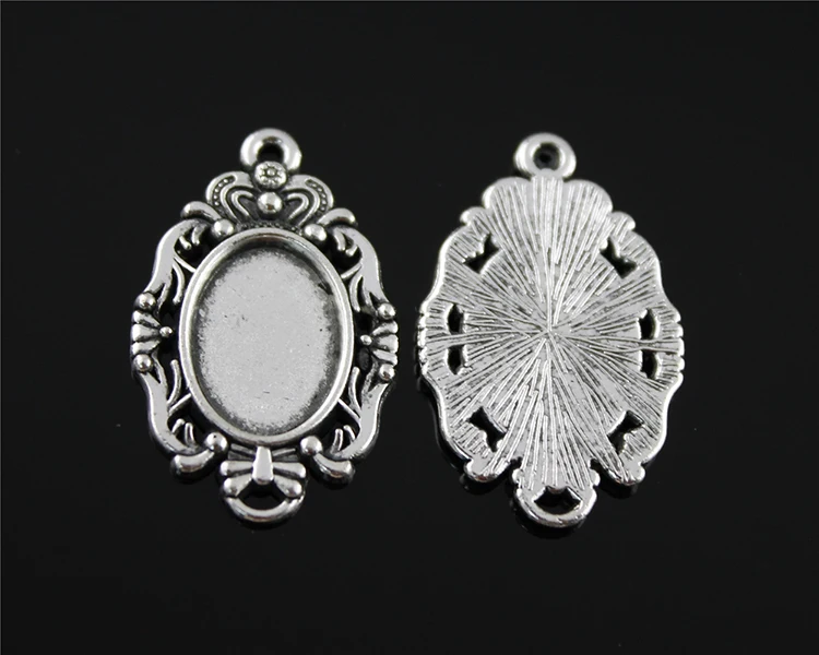 

Sliver Plated Zinc Alloy Metal Charming Pendant For DIY Earrings Necklace Jewelry Making Accessories, Picture