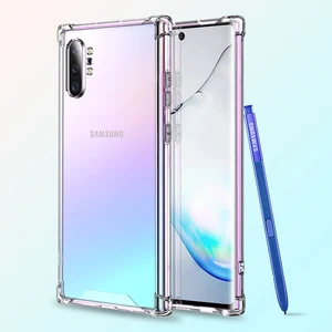 Hard Plastic Blank Phone Case, For Clear Samsung note 10 plus Case Transparent