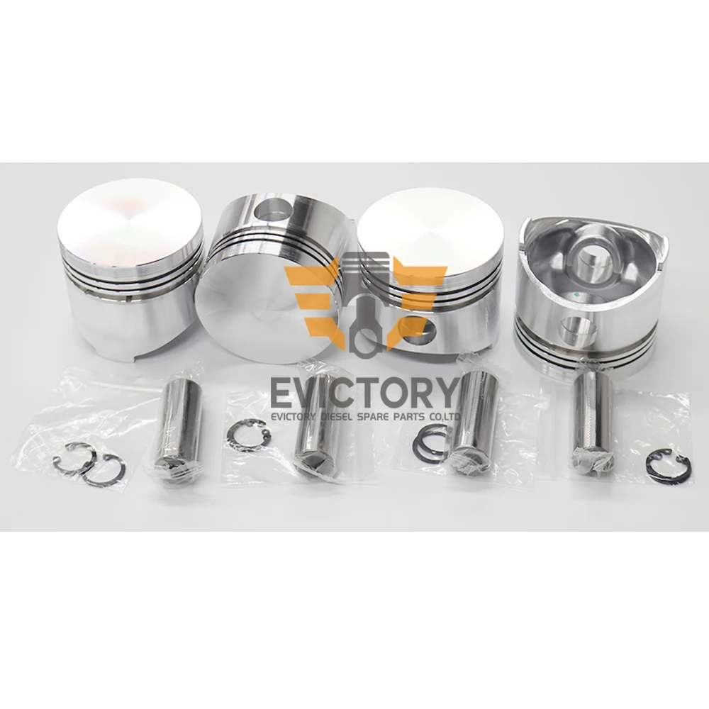 

For kubota V1200 rebuild kit ovehauling gasket + piston + ring excavator