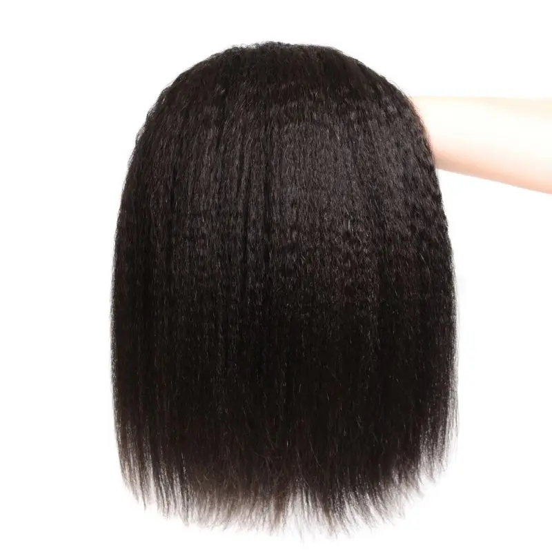

12A Raw Virgin Cuticle Aligned Human Hair Kinky Straight Bundles, Wholesale Mink Virgin Brazilian Hair Bundles