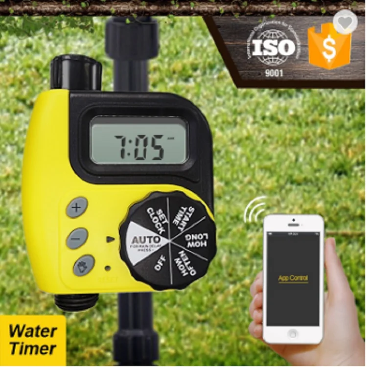 Hot Sale Skyplant New Style Digital Waterproof Lcd Irrigation Water