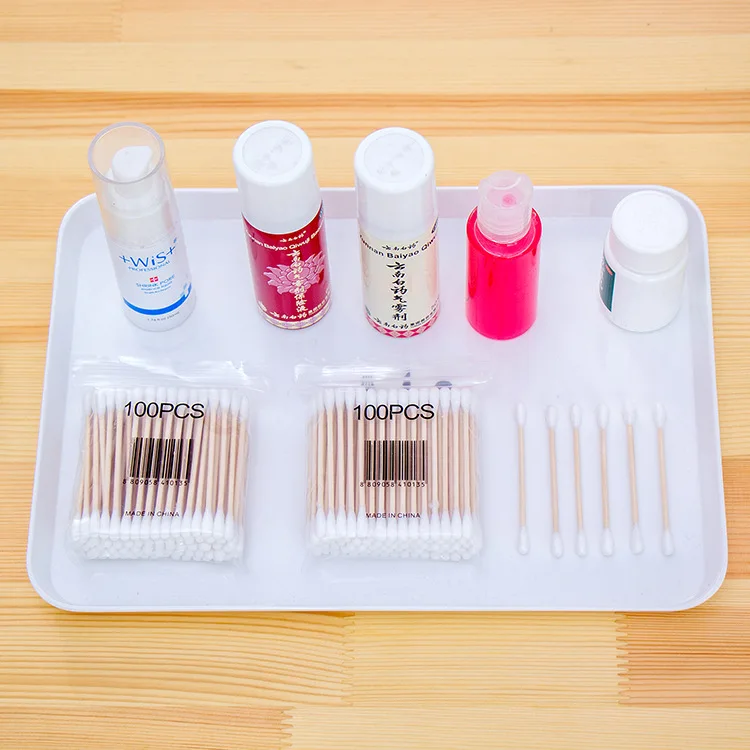 

Disposable tampon makeup stick double-headed remover beauty cleaning cotton swab manufacturers wholesale