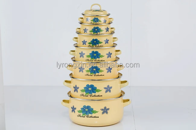 
Ceramic Plate Dinnerware Kitchenware Enamel Cooking Pot 