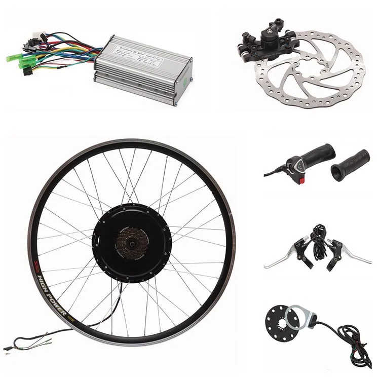 

48v 60v 72v 1500w rueda electrica para bicicleta kit de bicicleta electrica 1000w kit for bikes