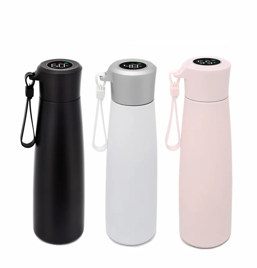 

Bestseller Smart Water Bottle Lid Reminder Stainless Steel Vacuum Mug Insulated Drinking Cup Double Wall Thermal Smart Bottle