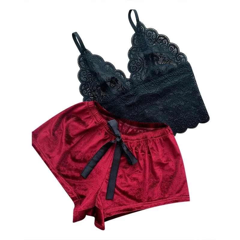 

Satin Short Pajama Silk Linger Set Nightdress Sleepwear Ladies Adult Loose Nightgown Pajamas