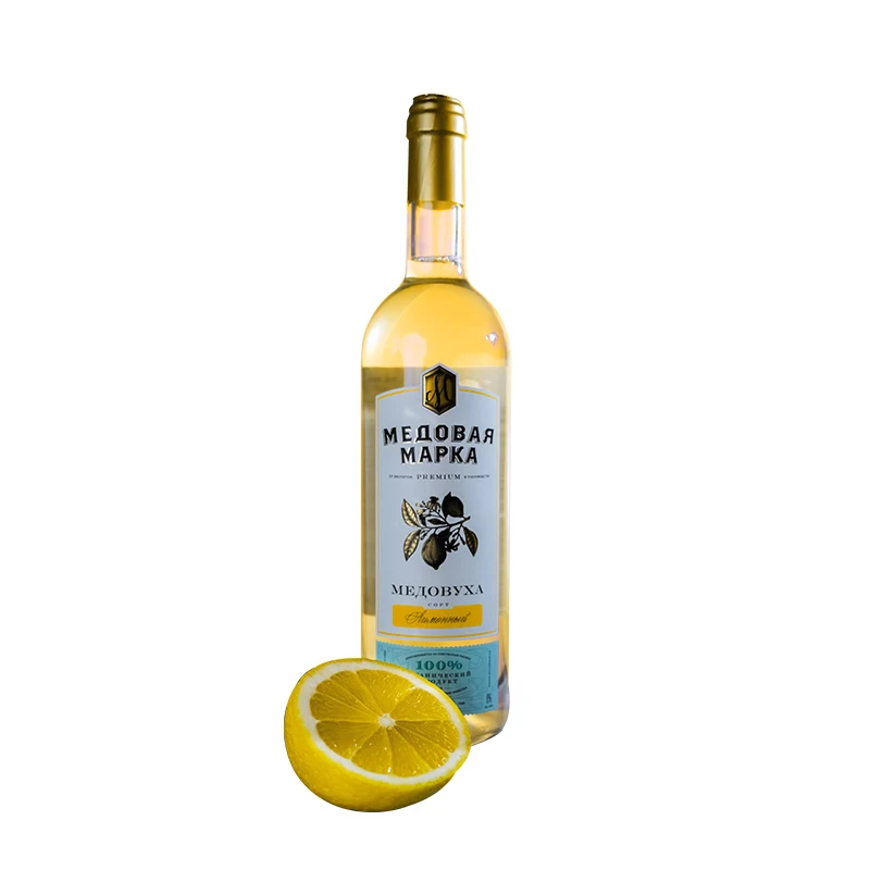 
Lingering Aftertaste Natural Lemon Show Mead Medovukha Honey Alcoholic Beverage Drink 