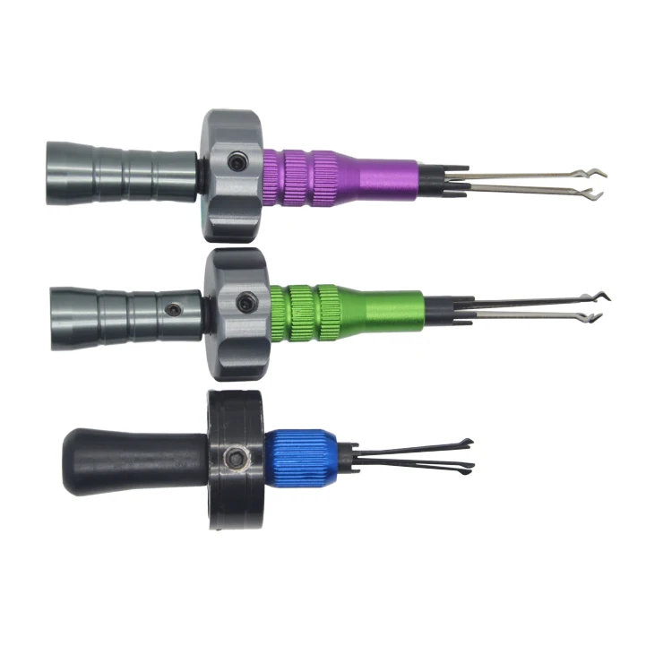 

Locksmith Supplies KLOM Adjustable Cross Lockpick 071039 Lock Opener Pick Tool, Black
