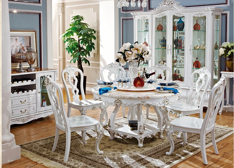 French Style Antique Royal White Marble Dining Room Furniture Sets Buy White Dining Room Set Antique White Dining Room Furniture Sets Royal Dining Room Furniture Sets Product On Alibaba Com