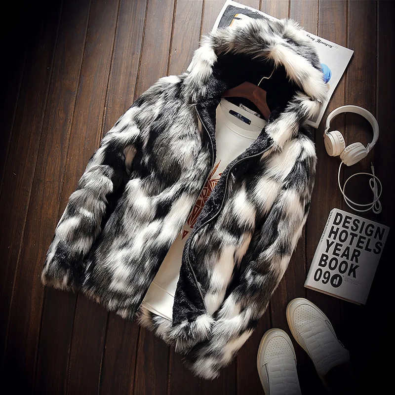 

Long-sleeved Coats Hooded Windproof Parker Men's Long Coat Winter, Color1-color2