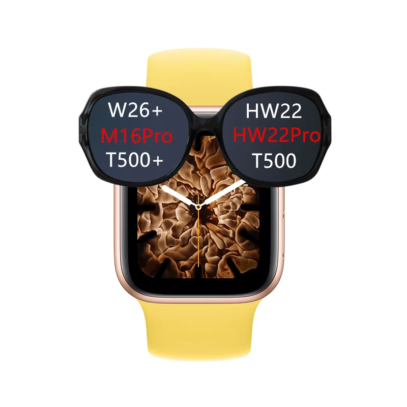 

2021 new product M16Pro HW22 HW22Pro local video music playback call sports smart watch smart split screen password lock