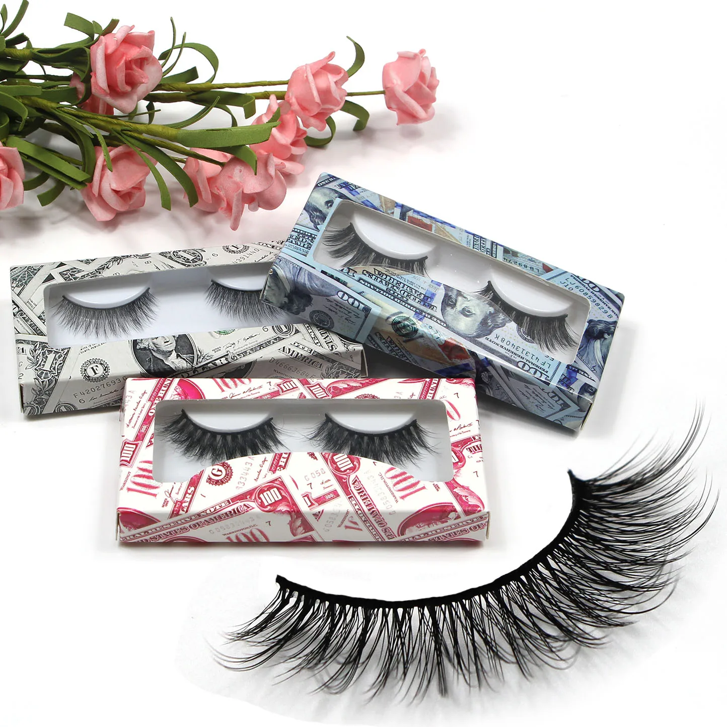 

3d Eyelashes Bulk Eyelash Money Cases Providers Supplier