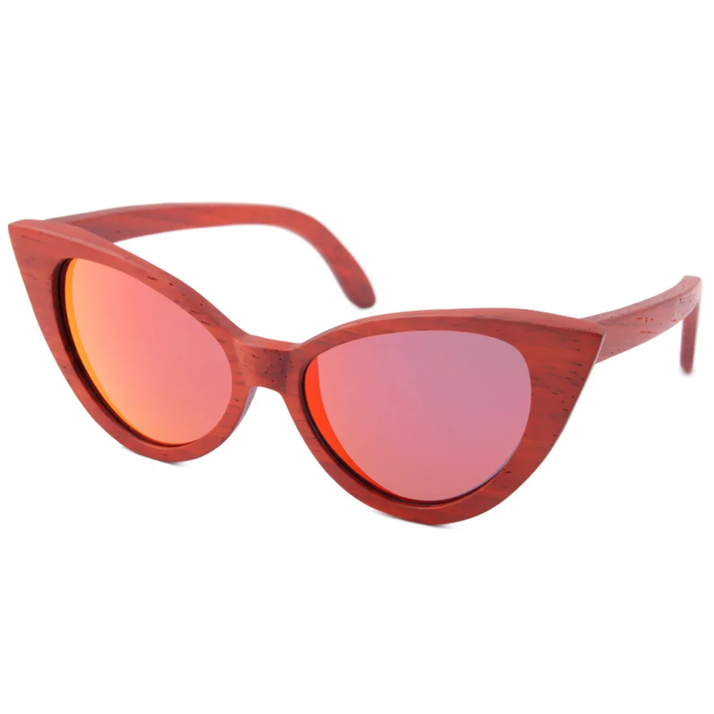 

2021 In Stock Fashion UV400 TAC Polarized Pure Wooden Sunglasses Pyrus Betulaefolia Zebra Cherrywood