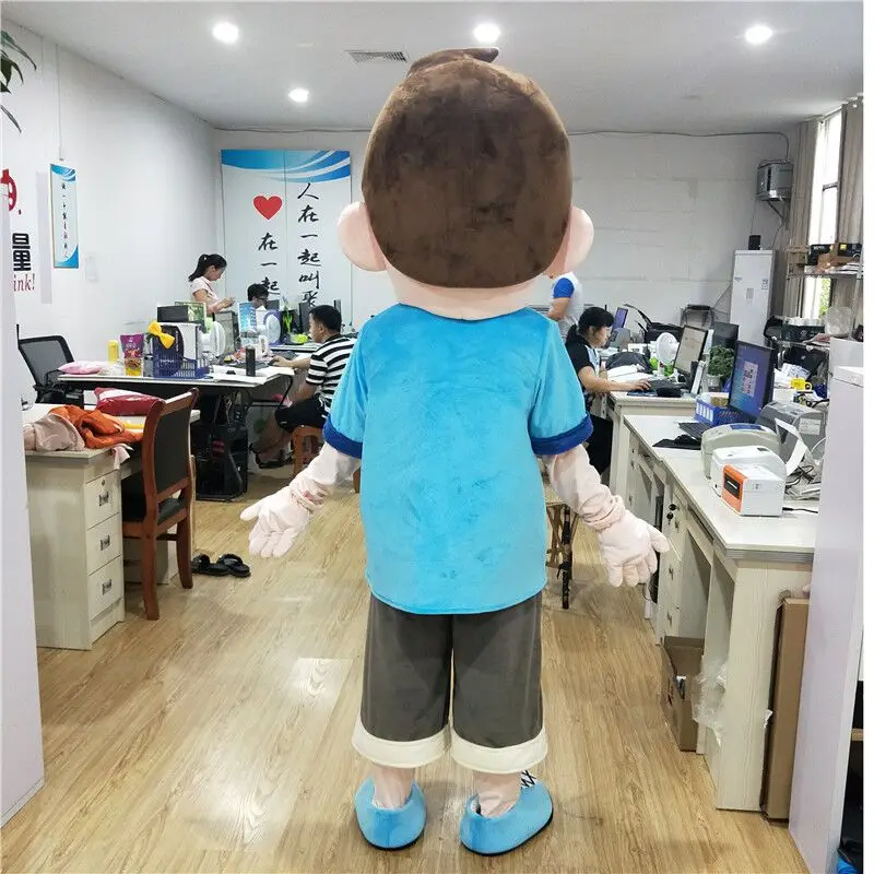 
China factory direct sell customized anime boy mascot costume for adult 