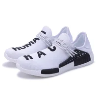 

High Quality China Supplier Custom Brand Big Size Human Race Breathable Men NMD Shoes Women Asia Fashion Sports Shoes
