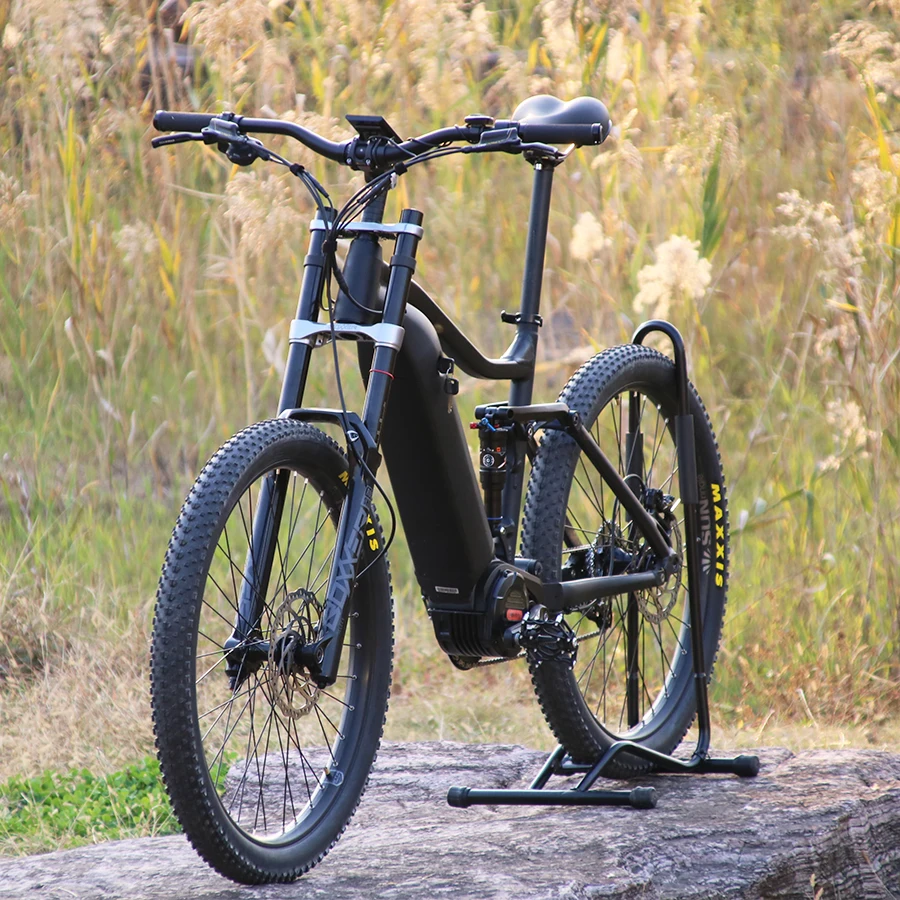 

Newest Leili Ares-pro Full Suspension ebike Bafang Ultra G510 48V 1000W mid drive mountain electric bike