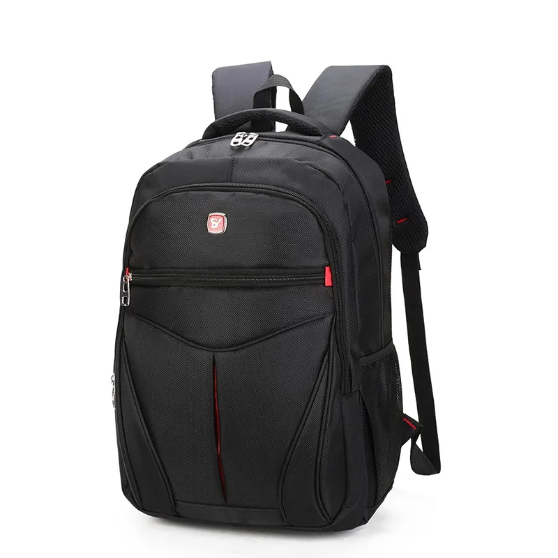 

Custom waterproof big capacity polyester unisex black business laptop backpack, 1 colors or customized