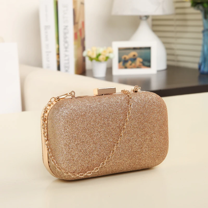 

New Fashion Matte Square Chain Clutch Banquet Messenger Bag Wedding Party Purse Bag Women Evening Partys Bag LYG21-772