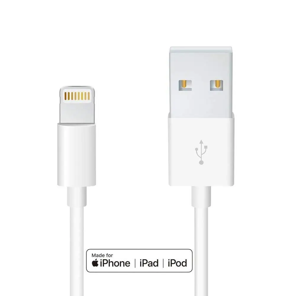 

white Charging MFI Certified Mobile Phone USB Data Cable for Apple lightning iPhone lighting Charger, Black,white,gold,pink,etc.