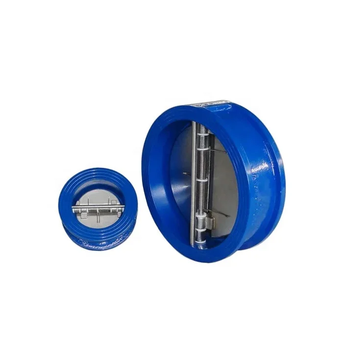 Cast Iron Non Return 8 Inch Wafer Double Dual Plate Disc Butterfly Check Valve