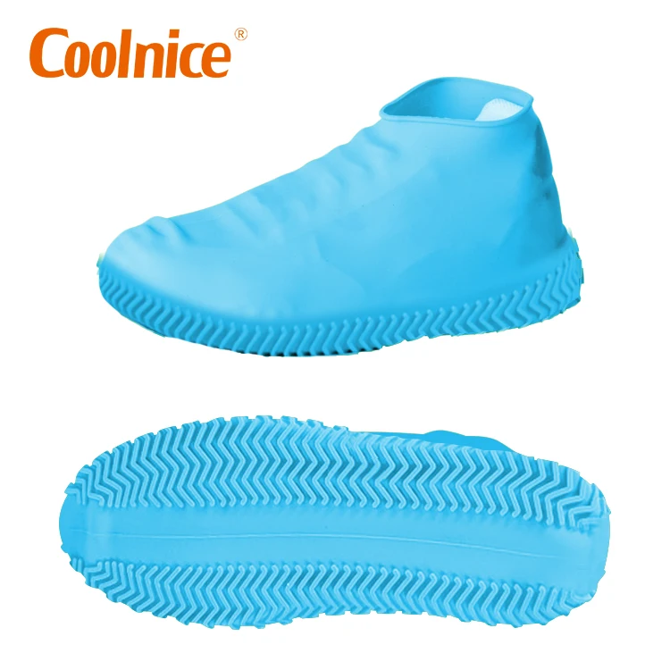 

Elastic Overshoes Washable Durable Mud Non-Slip Silicone Rain Sneaker Shoe Covers, 11 colors for your choose