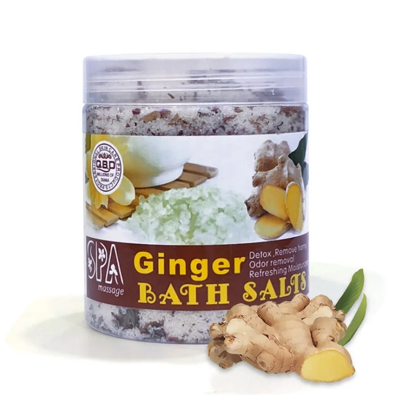 

Lavender Rose Milk Ginger Bath Salt Gentle Cleansing Exfoliating Mud Scrub Massage Relaxing Refreshing Body Foot Bath Salt OEM