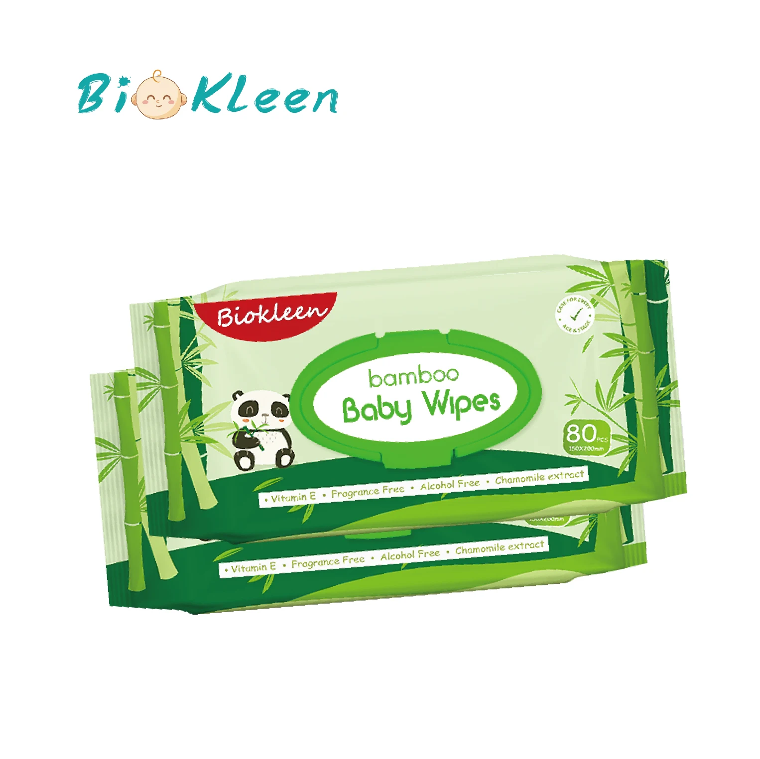 

Biokleen Biodegradable Wet Tissue Paper Wet Wipes Bamboo Biodegradable