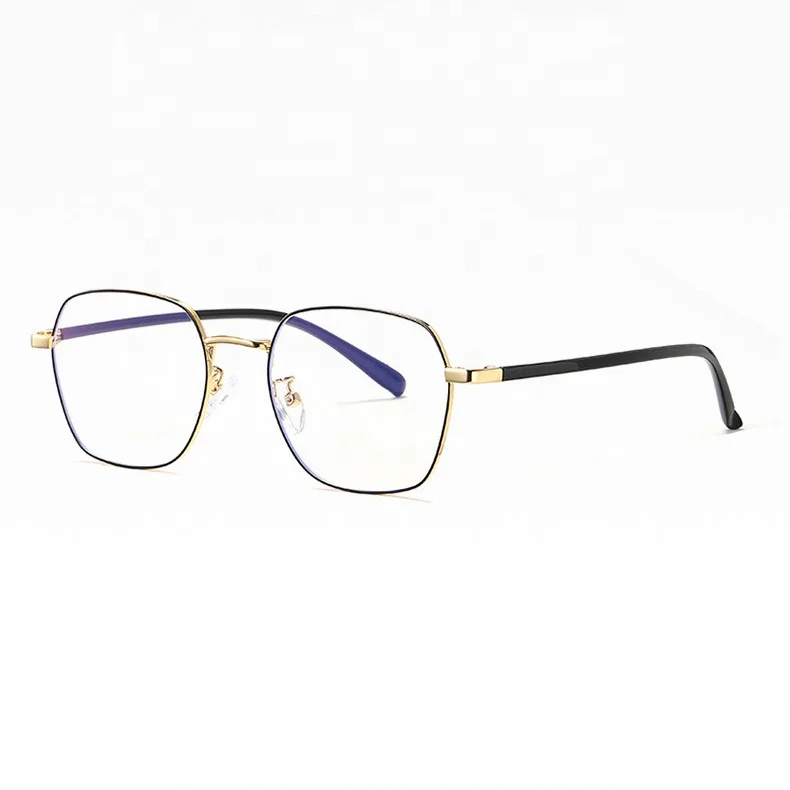 

Buy 1 Get 1 Geometric Metal Frames 2129 Cheap Prescription Glasses Online Customization Astigmatism 0~200 Optical Eyeglasses