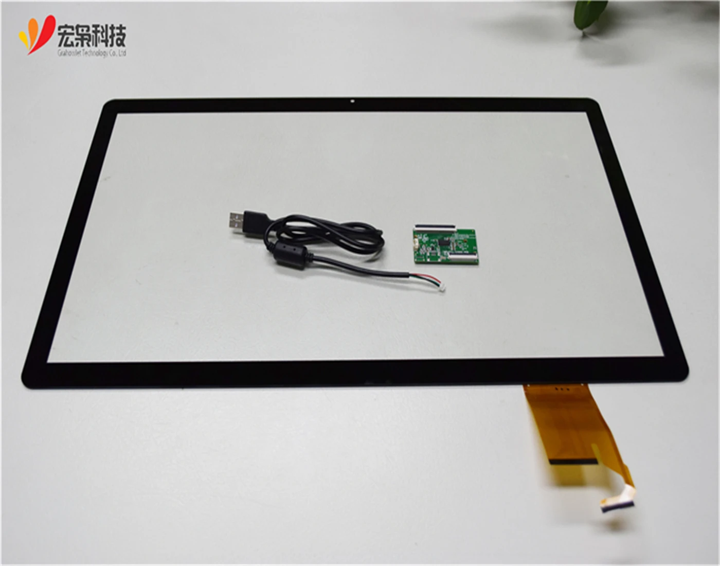 
Custom size PCAP touch screen 21.5 inch projected capacitive touch glass panel for raspberry pi 