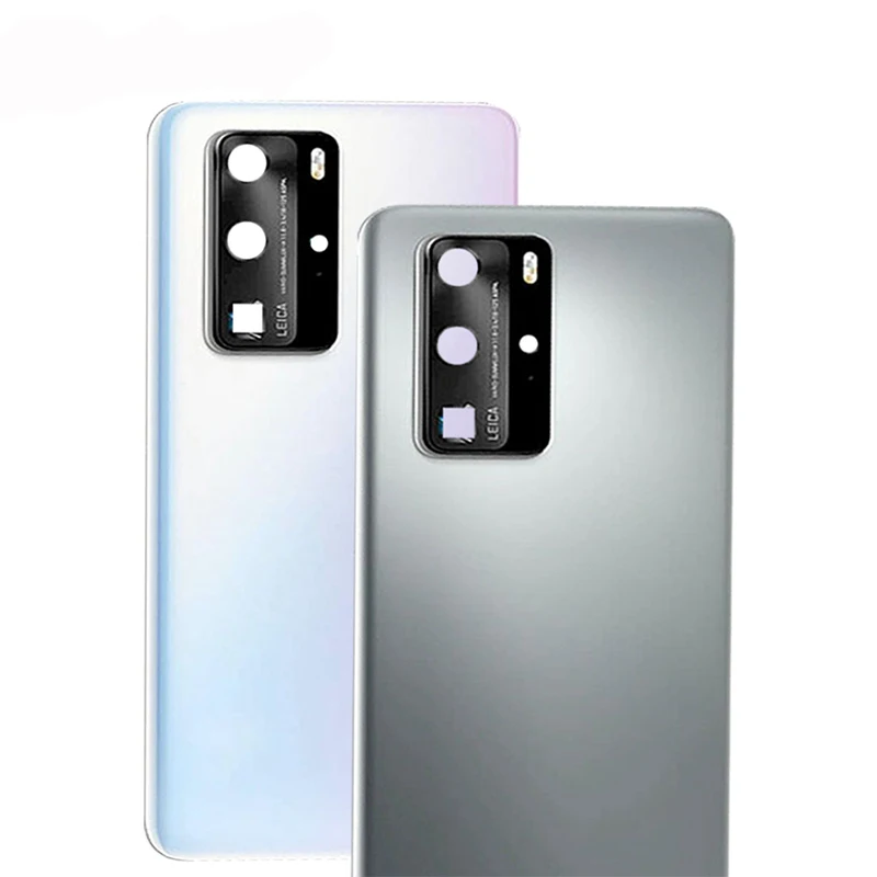

Mobile phone Battery Door P40 Pro Back Cover for Huawei P40 Pro Battery Back Case Cover Door Housing, Black green