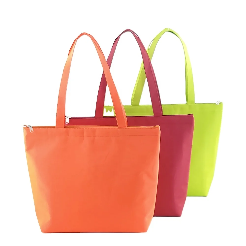 

insulation bag portable kid lunch bag lunch Oxford cooler bag with Zipper