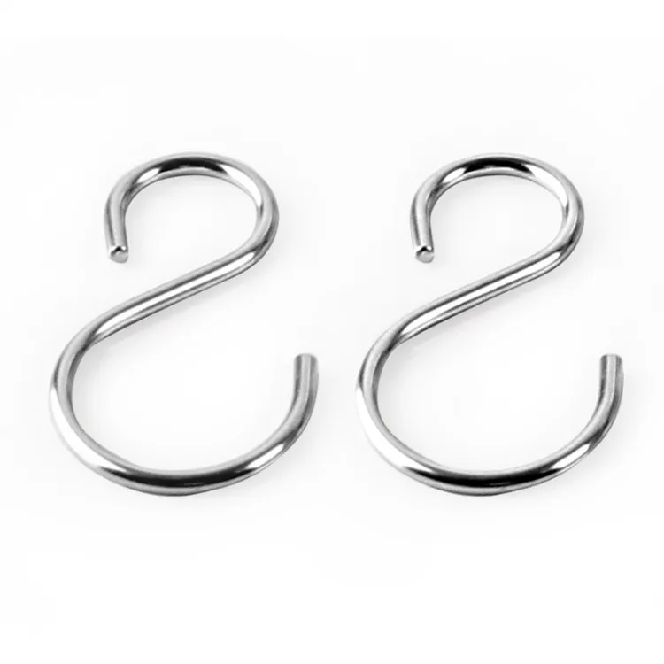 

Chinese manufacturers wholesale stainless steel hook S-shaped hook metal hook