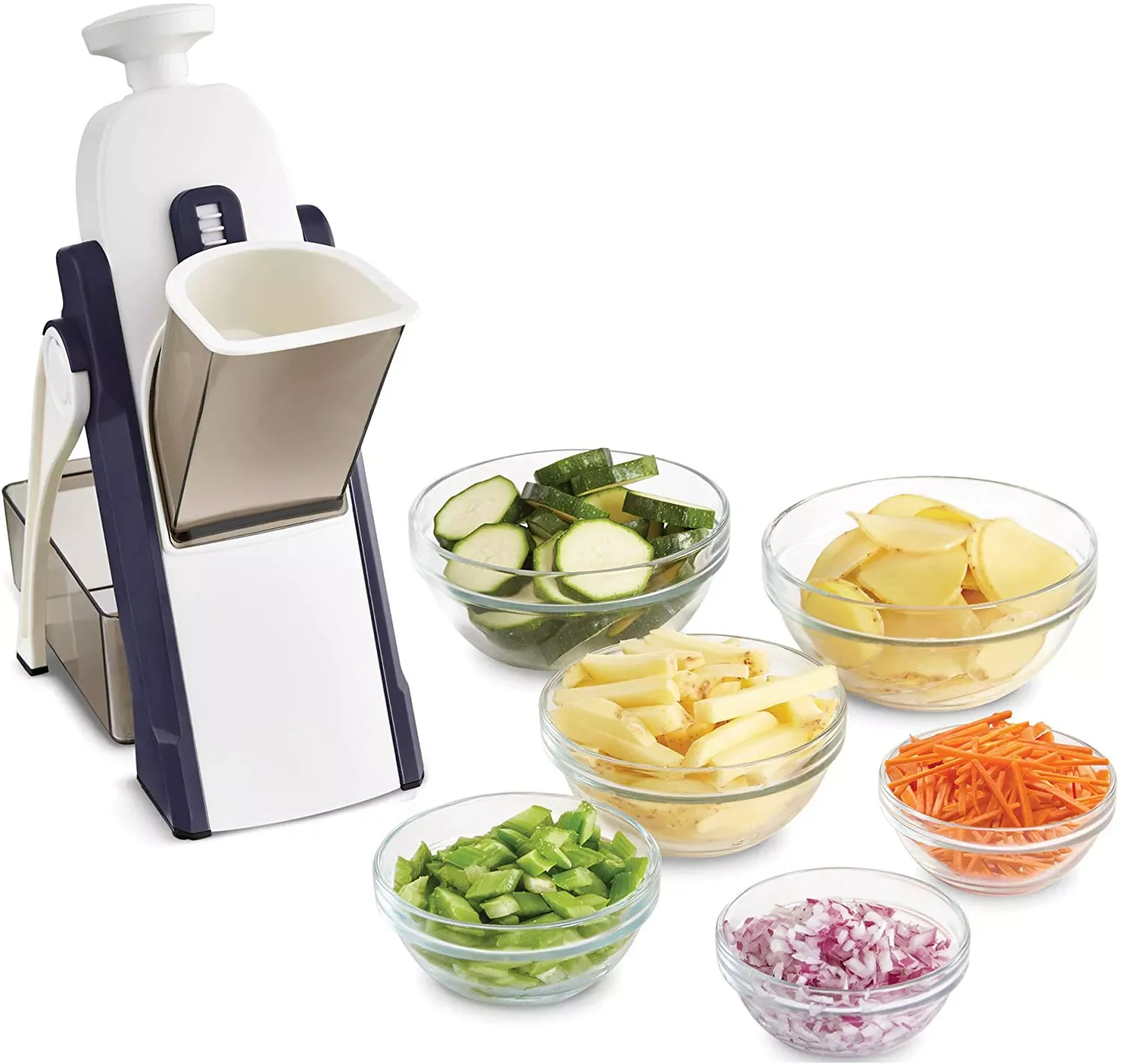 

Home Kitchen Cutting Vegetables Manual Grating Household Potato Slicer Vertical Vegetable Cutter Mandoline Slicer, Green
