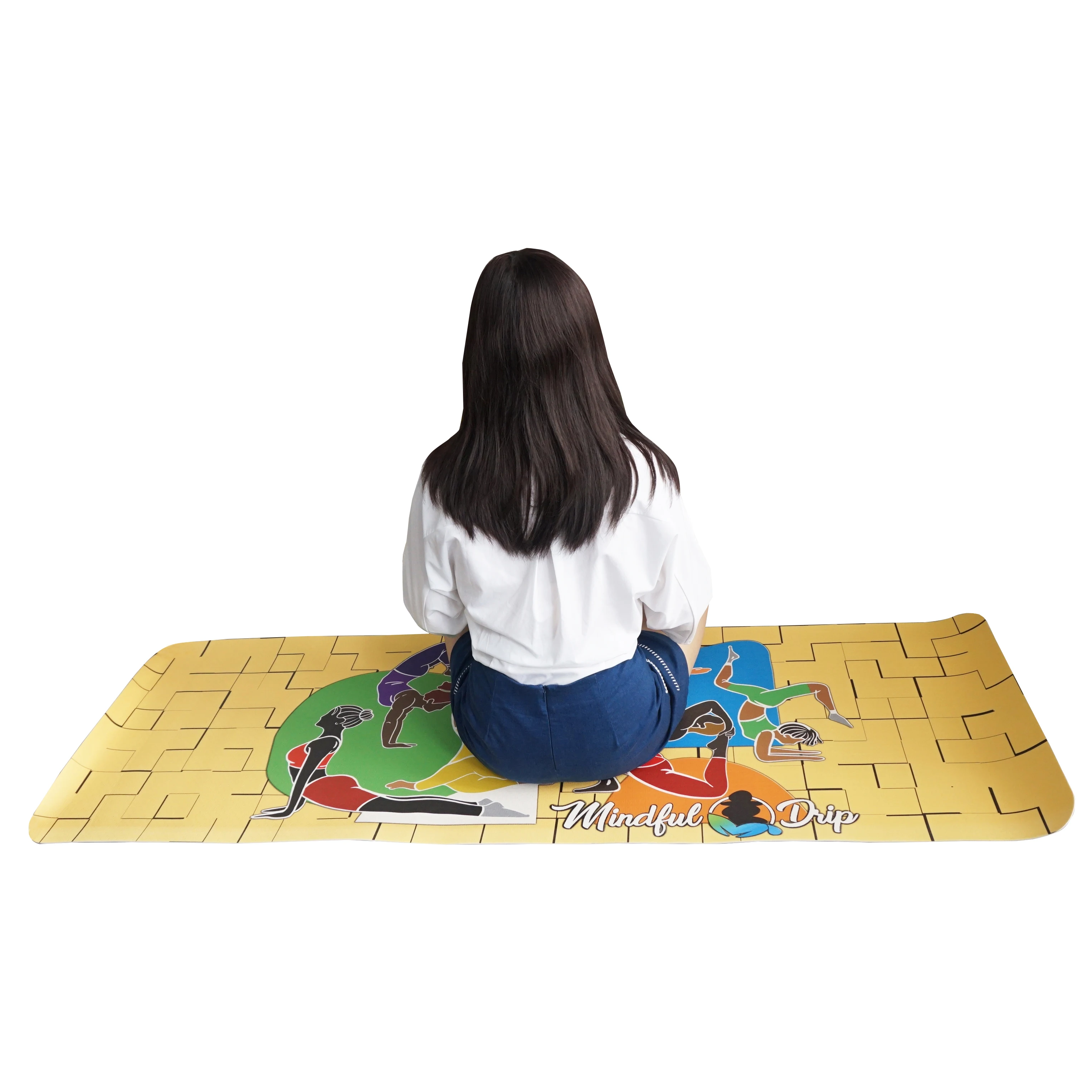 

Eco Friendly Thick TPE Yoga Mat Printed Yoga Mat Wholesale, Customized color