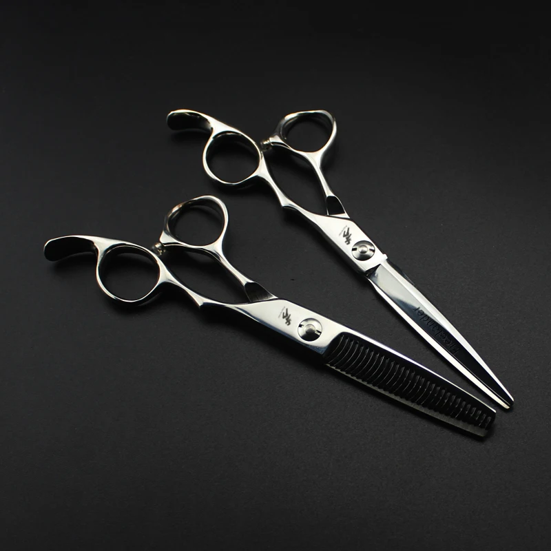 

Classic Simple Design 6.0 inch GMy21 Beauty barber Flat ooth Barber Scissors Case