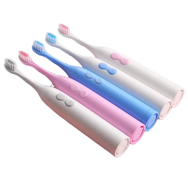 

USB Electric Professional Toothbrush With Replaceable Head SY052, Pink green blue