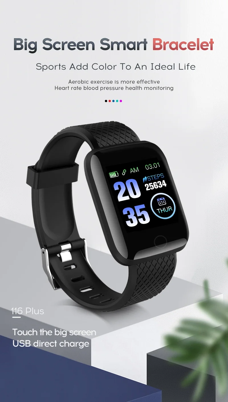 2 smart watch bracelet
