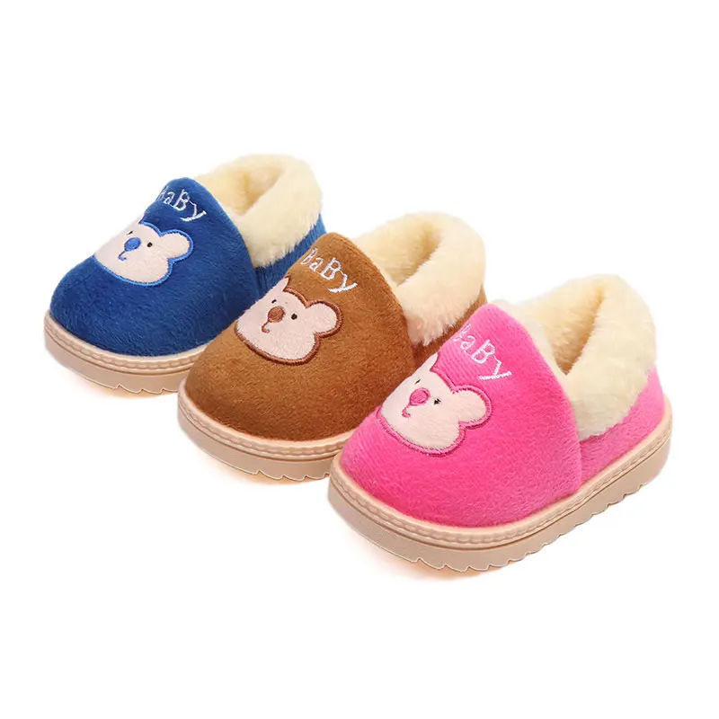 

2019winter cute comfortable soft baby cotton indoor kids shoes