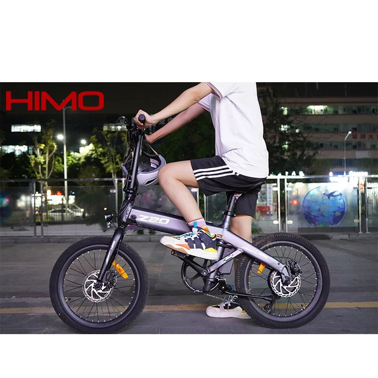 

HIMO Z20 New Fold Electric Bicycle Tire mid drive E Bike 36V 250W Fast Folding Adult Electric Bikes City long range Cycle