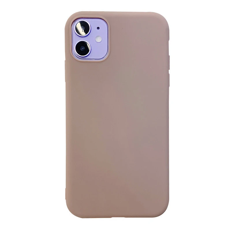 

Colorful Frosted Soft TPU Phone Case For iPhone 12 mini 12 11 Pro Max Xs Xr Xs Max 6 7 8 Plus Matte Shockproof Cover, Multi