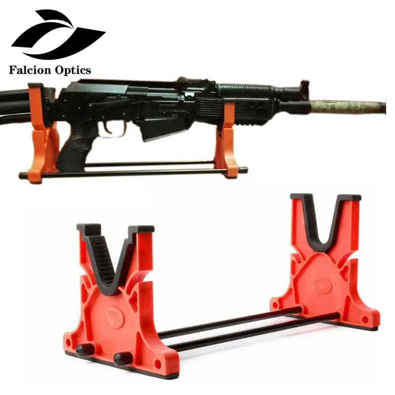 

Tactical Gun Rifle Cleaning And Maintenance Cradle Shot gun Smith Bench Rest Stand Rifle Holder Tool Rack