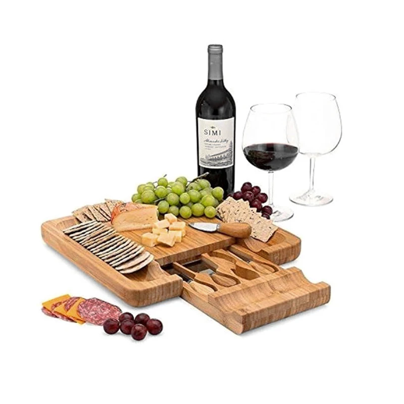 

Wholesale Custom Food Grade Large Kitchen Thick Solid Natural Wood Chopping Board Wooden Cutting Board, Natural bamboo color