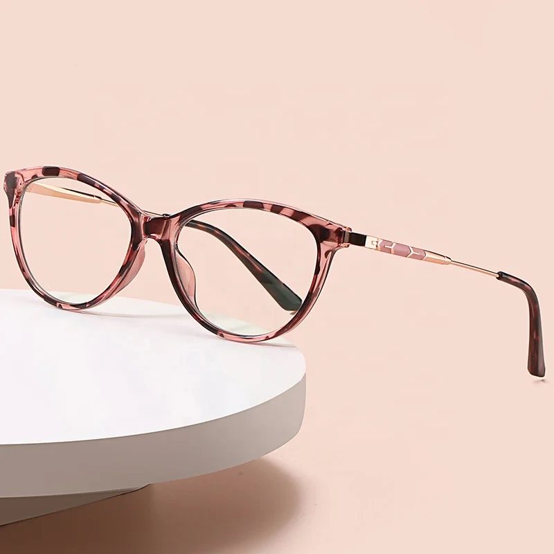 

Eyewear 2332 New Design Anti Blue Light Safety Optical Glasses Ins Trendy Cat Eye TR90 Small Frames Women's Myopia Eyeglasses