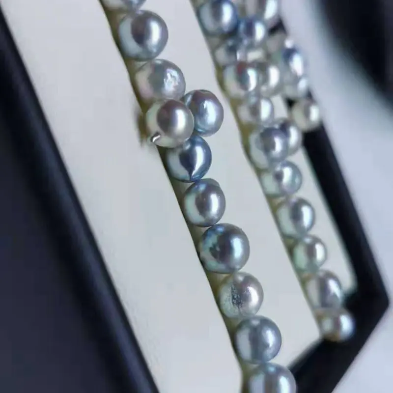 
China Popular Fashion Natural High Grade Gray Pearl With Cheap Price 